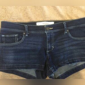 Abercrombie and Fitch Blue Denim 2.5 inch shorts